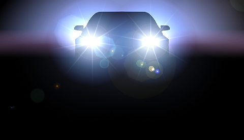 car lights