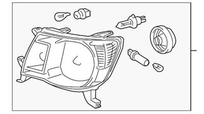 TOYOTA Tacoma Headlight assembly
