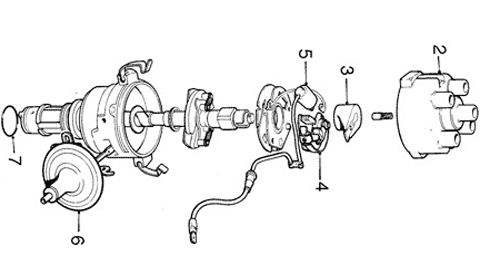 How do you know if your ignition distributor is bad?