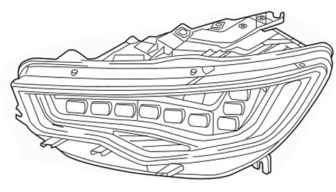 What is the average cost of headlight assembly replacement? 