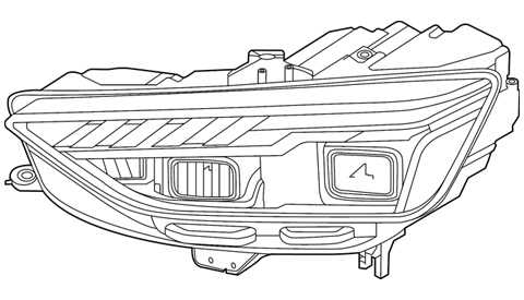 Is it illegal to drive with a cracked headlight cover?